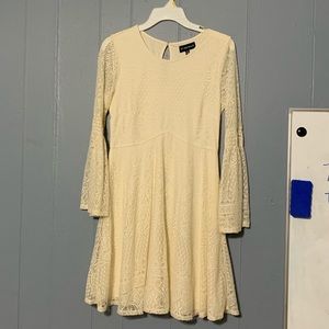 Creme Lace Dress